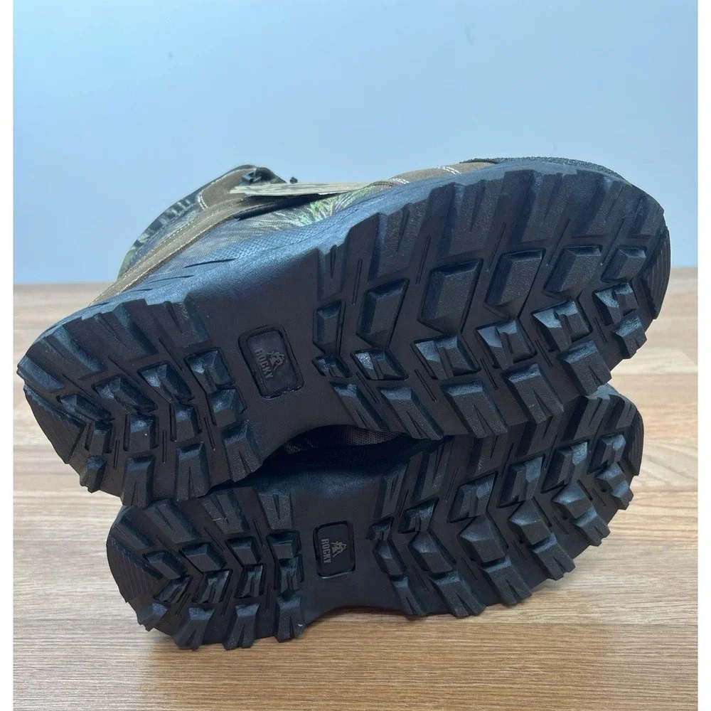 Rocky Kids Hunting Waterproof Camo Boots Size 3 NEW‎